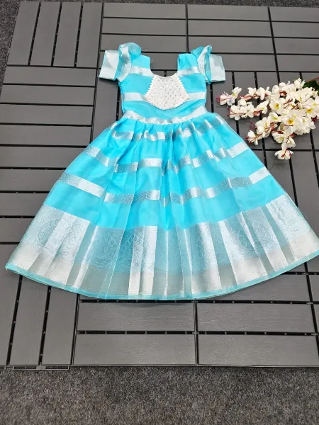 Regular Use Frock / Girls Casual Frock | Soft & Comfortable Kids Dress