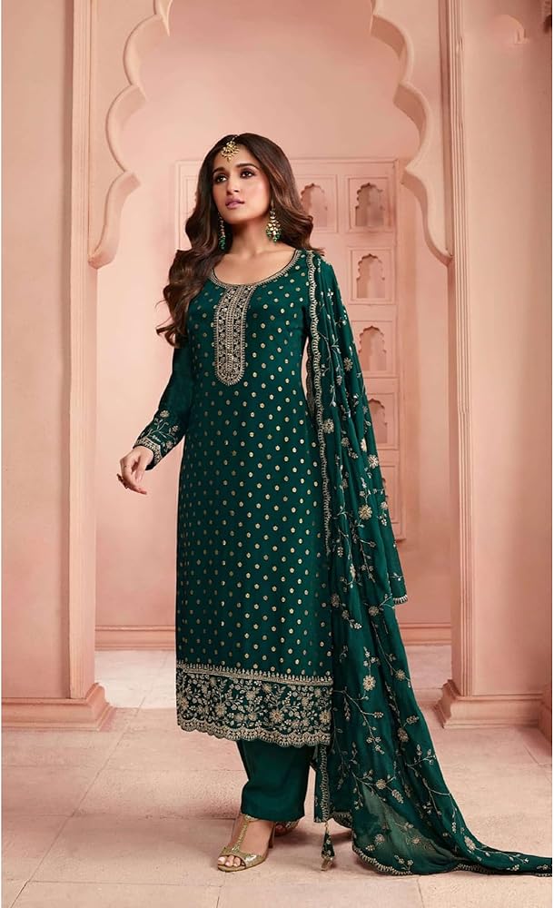 Pakistani Salwar Kameez / Ethnic Suit for Women | Red, Blue, Green, Pink & Beige