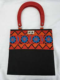 Woman Colorful Crafted Bag, Handmade Stylish Handbag
