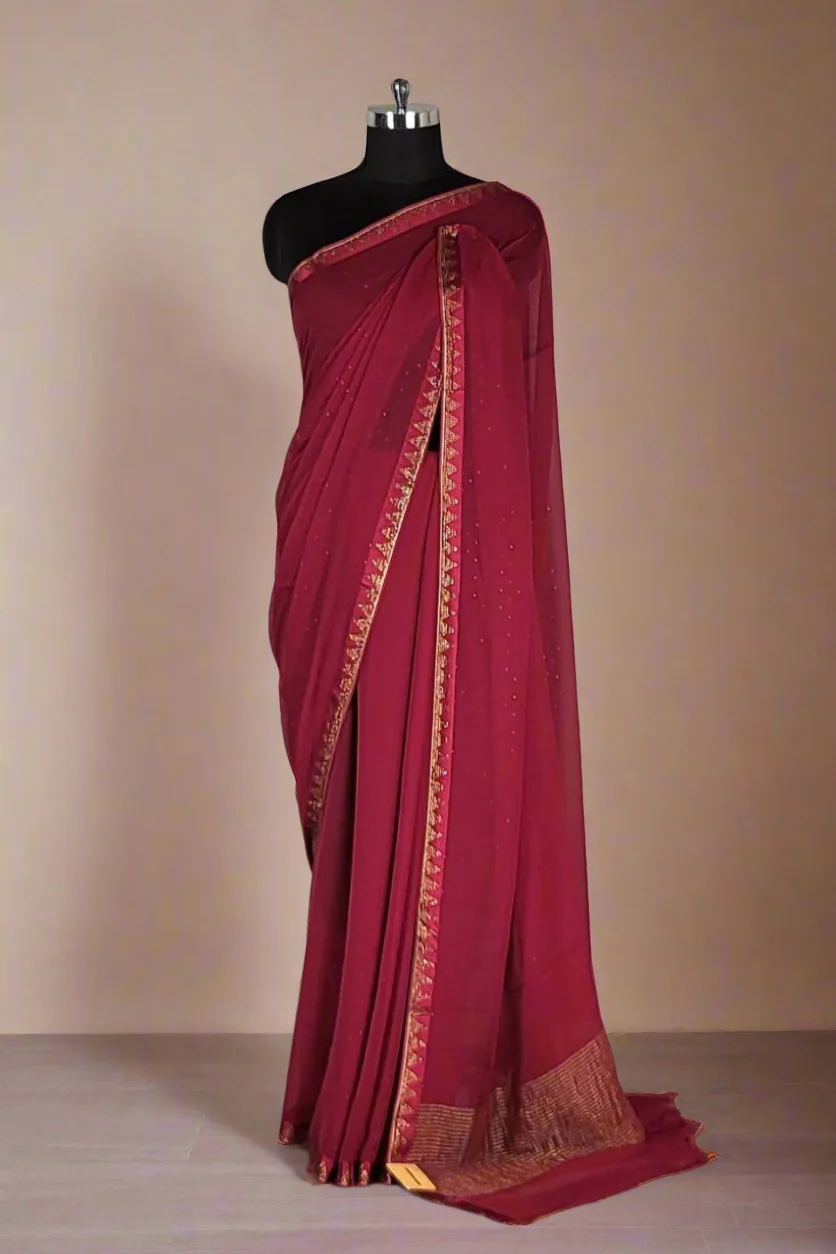 Chiffon Saree for Women | Stylish, Soft & Elegant Saree