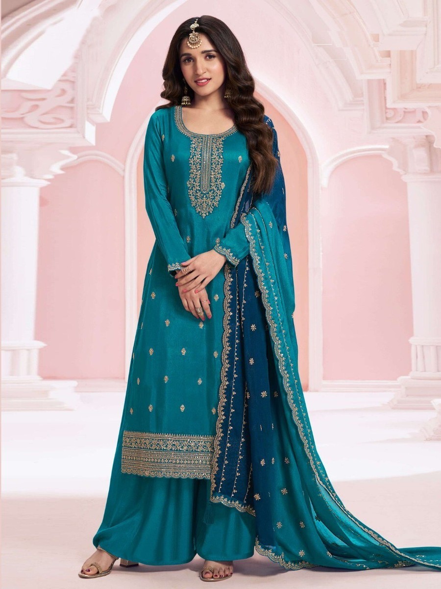 Pakistani Salwar Kameez / Ethnic Suit for Women | Red, Blue, Green, Pink & Beige